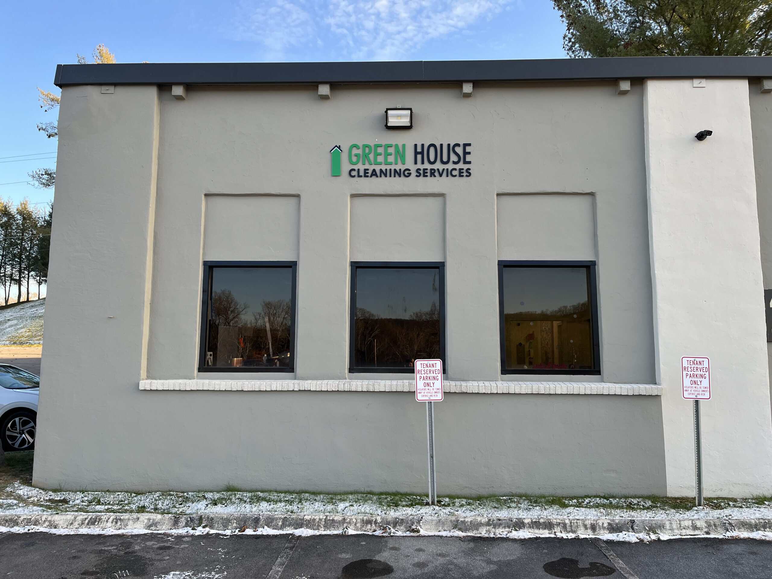 Green House Cleaning Services Bristol office exterior