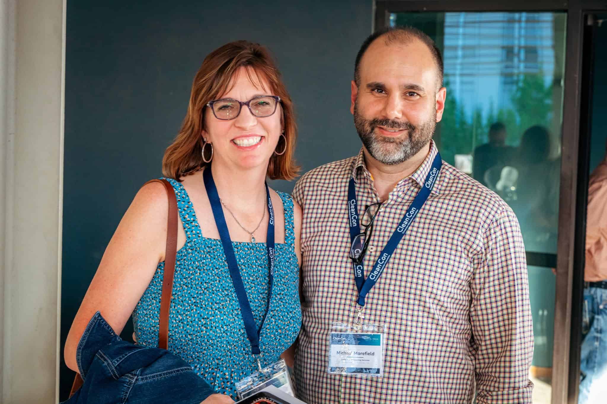 Kim and Scott Morefield, co-owners of Green House Cleaning Services